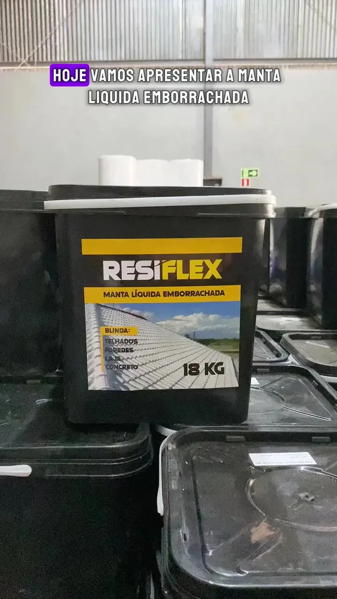 Manta Líquida Resistente Sol E Chuva Resiflex 18kg