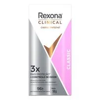 Desodorante Antitranspirante Em Creme Rexona Clinical Classic 58g