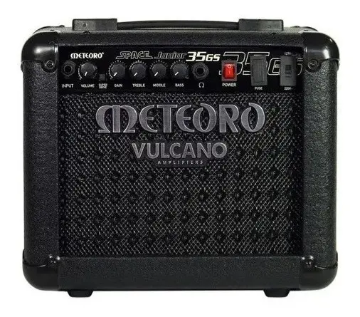 Cubo Amplificador Meteoro Space Junior 35gs 35w P/ Guitarra Cor Preto 127/220v