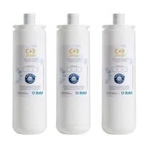 Refil Filtro Purificador de Água IBBL C+3 Original (Immaginare, Innovare, Evolux, FR600,PFN, Atlantis, PDF) Kit 3 Peças
