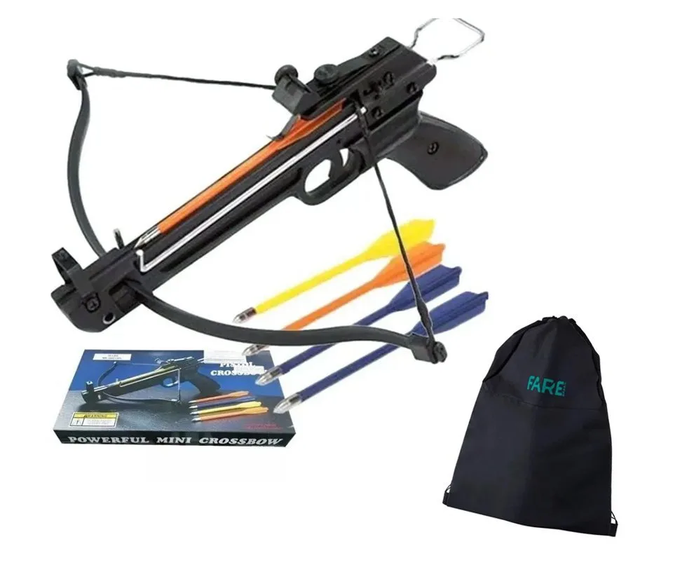 Besta Pistol Crossbow - Recurva Man Kung Mk-50a1/5pl 50lbs + Mochila/Capa