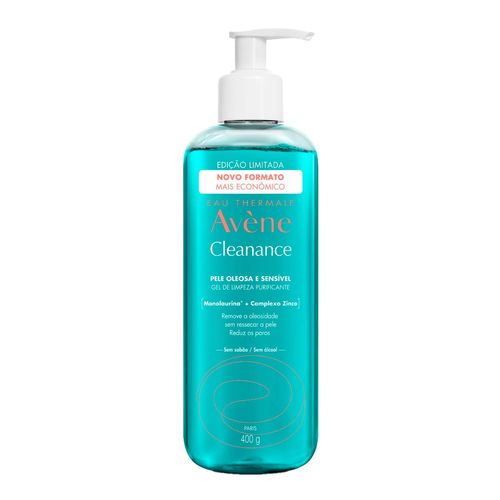 Gel De Limpeza Facial Avène Cleanance 400g - Drogarias Pacheco