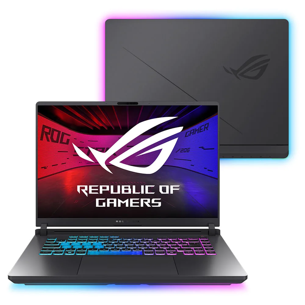 Notebook Asus Rog Strix G16 Intel® Core™ i9 32GB, 1TB SSD, Tela de 16", RTX 5070, Eclipse Gray - G615JPR-S5001W