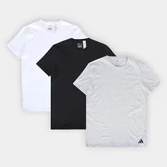 Kit Camiseta Adidas C/3 Peças Masculino