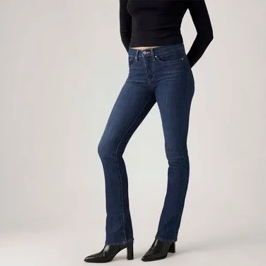 Calça Jeans Levi’s® 315® Shaping Bootcut Lavagem Azul Escura