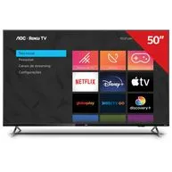 Smart TV AOC LED 50" 4K Roku WiFi HDMI 50U7045/78G