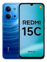 Xiaomi Redmi 15C Lançamento 2025 Smartphone 256GB 4GB RAM 4G Azul, Bateria 6000mAh 33W, Leitor lateral