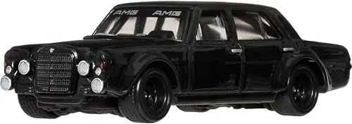 Hot Wheels® Collector Mercedes-Benz 300 SEL 6.8 AMG, miniatura Car Culture 7 cm, Metal/Metal™, pneus Real Riders™ e acabamento premium.