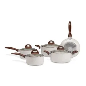 Conjunto de Panelas Smart Plus Indução Vanilla 5 Peças 4774101 - Brinox