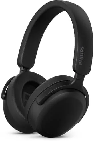 PHILIPS, Headphone Bluetooth, TAH2300BK/00, Com Microfone, Até 55 horas de bateria, Design Over-ear, Dobrável, Preto