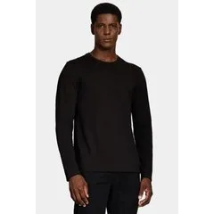 Camiseta Aramis Manga Longa Piquet Peruano