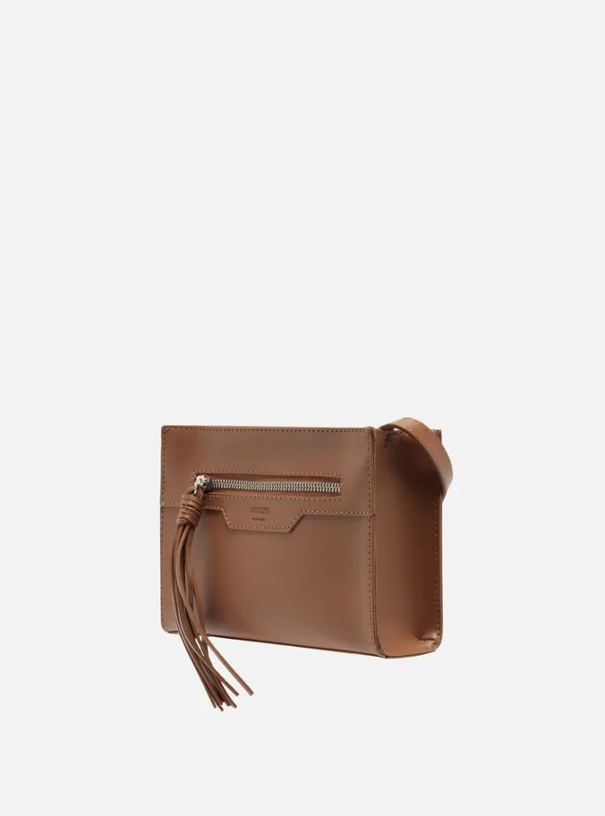 Bolsa Tiracolo Marrom Pequena