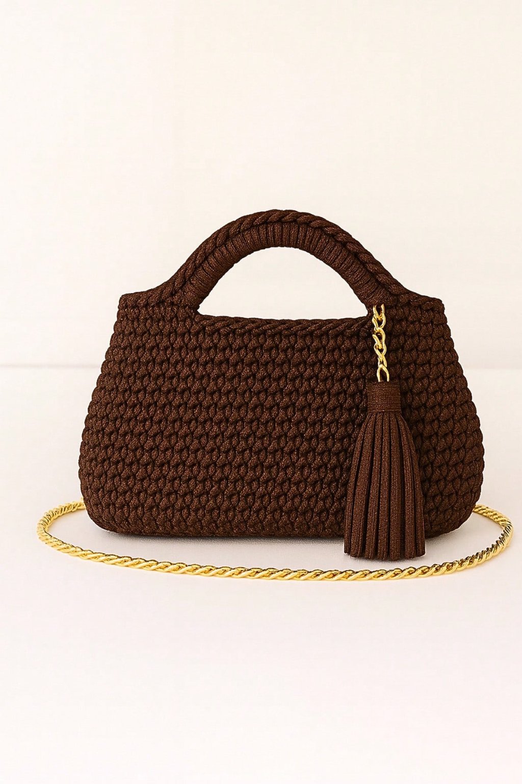 Bolsa Aurora de croche - Alca de corrente