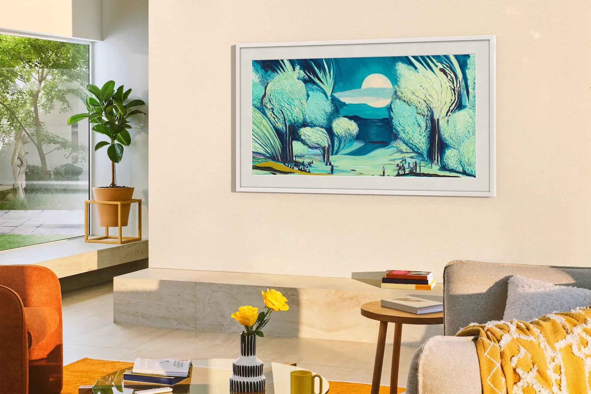 Vision AI TV 55 polegadas The Frame 4K LS03F 2025
