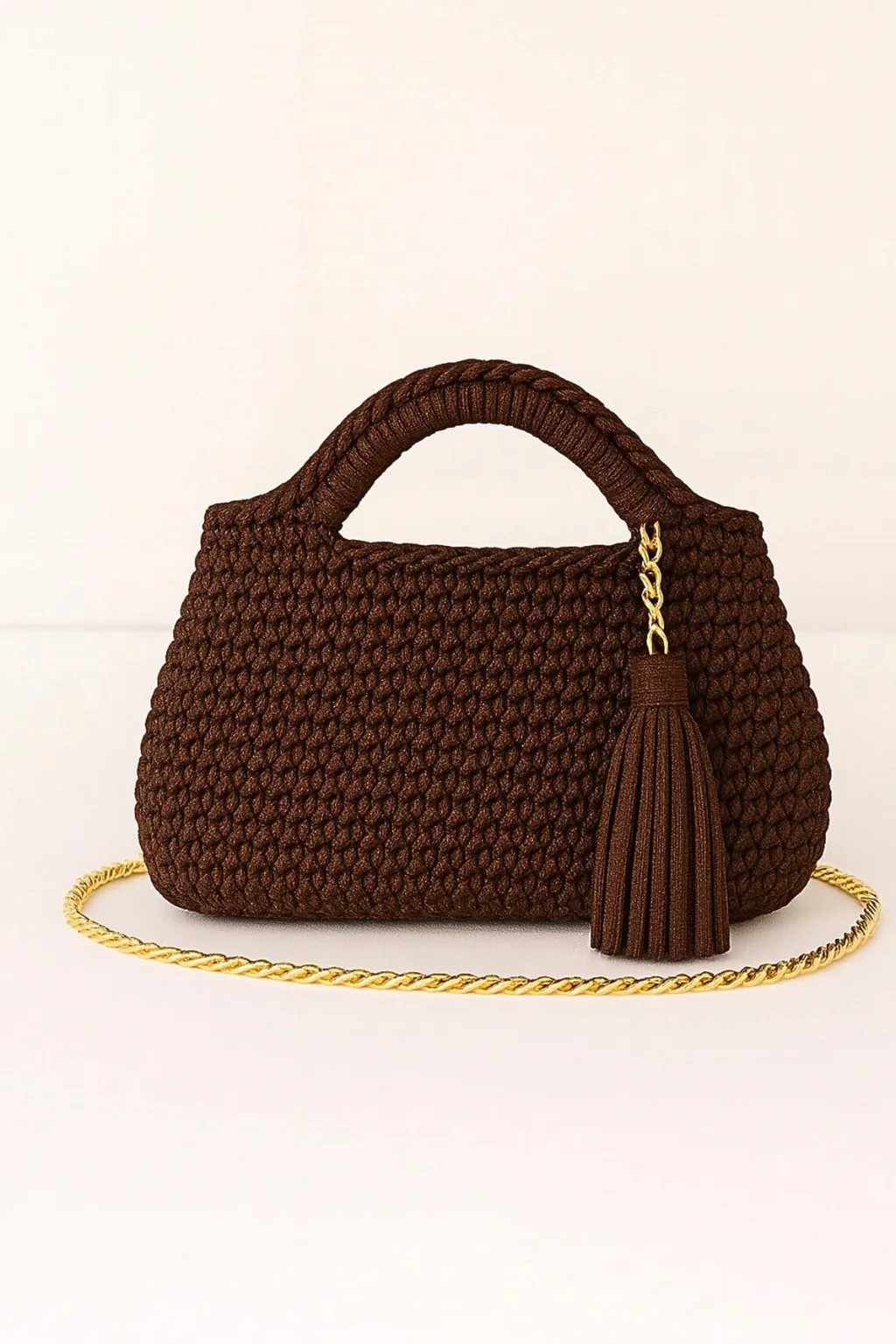 Bolsa Aurora de croche - Alca de corrente
