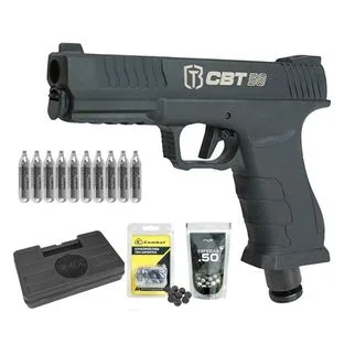 Pistola Home Defense CO2 CBT-50 .50 HDP LDL + Itens 3