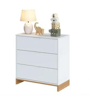 Cômoda Cubo com 3 Gavetas Divicar