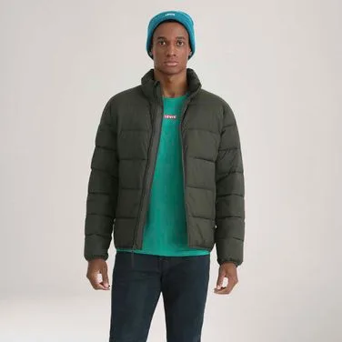 Jaqueta Puffer Levi's® Packable Quilted Verde