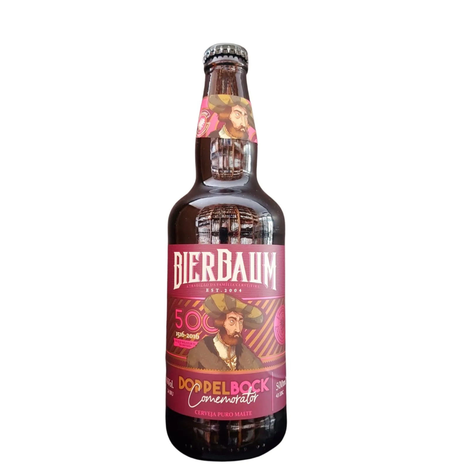 Cerveja Bierbaum Doppelbock Comemorator 500 ml