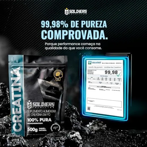 Soldiers Nutrition Creatina Monohidratada 500g