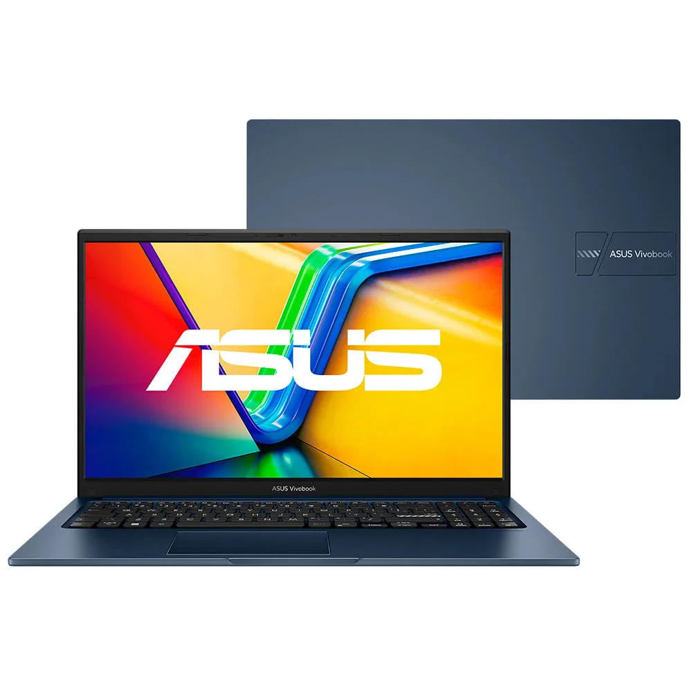 Notebook ASUS VivoBook 15, Intel Core i5 13ªGer, 8GB, 512GB SSD, W11 Home, 15.6'' FHD, Quiet Blue - X1504VA-NJ1743W