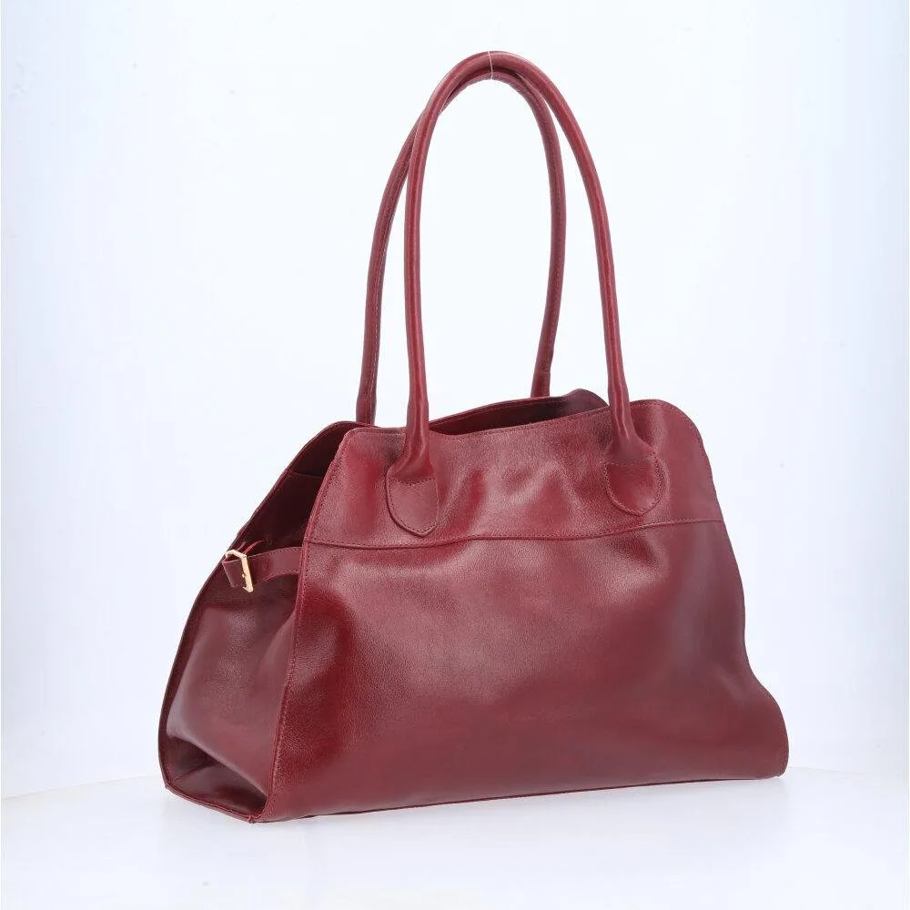 Bolsa Feminina de Couro Elegante com Alça de Ombro