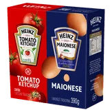 Pack com Ketchup Tomato Heinz 397g + Maionese Heinz 390g