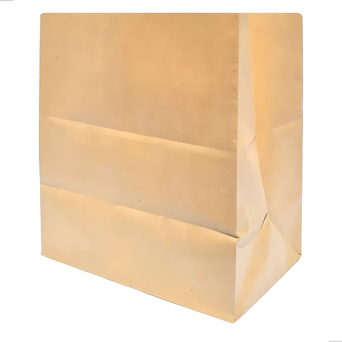 Saco Kraft Papel Marmitex Delivery GG 30x37,5x19 cm (100 Un) - Cor Pardo Liso