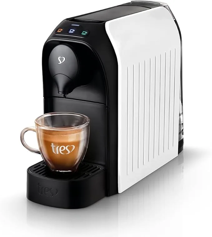3 Corações TRES Cafeteira Espresso e Multibebida Passione Branca - 127V