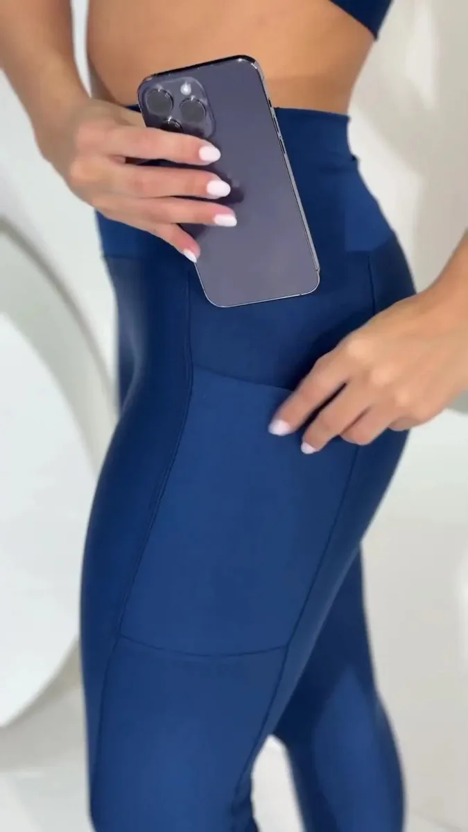 Legging Com Bolso Fitness Feminino Atletyca