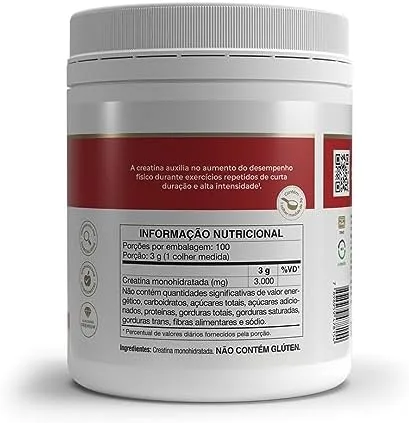 Vitafor - Creatine Creatina Monohidratada - 300g
