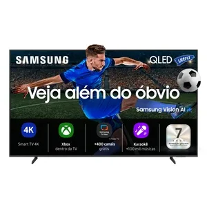 Samsung Smart TV 50" Vision AI 4K QEF1 com Xbox Cloud Gaming Controle por Gestos e Wi-Fi Preto