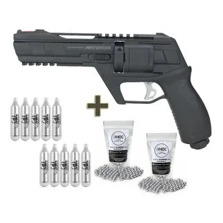 Revolver Pressão HDR CO2 CP300 Defencer .50+Co2+BBs Aluminio
