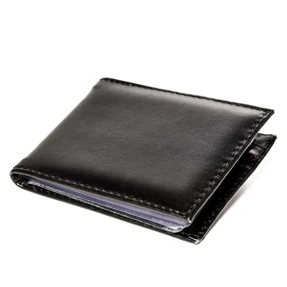 Carteira Masculina Sintética Fina Porta Moedas