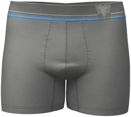 Kit 5 Cuecas Boxer Masculina Cavalera Sem Costura, Poliamida