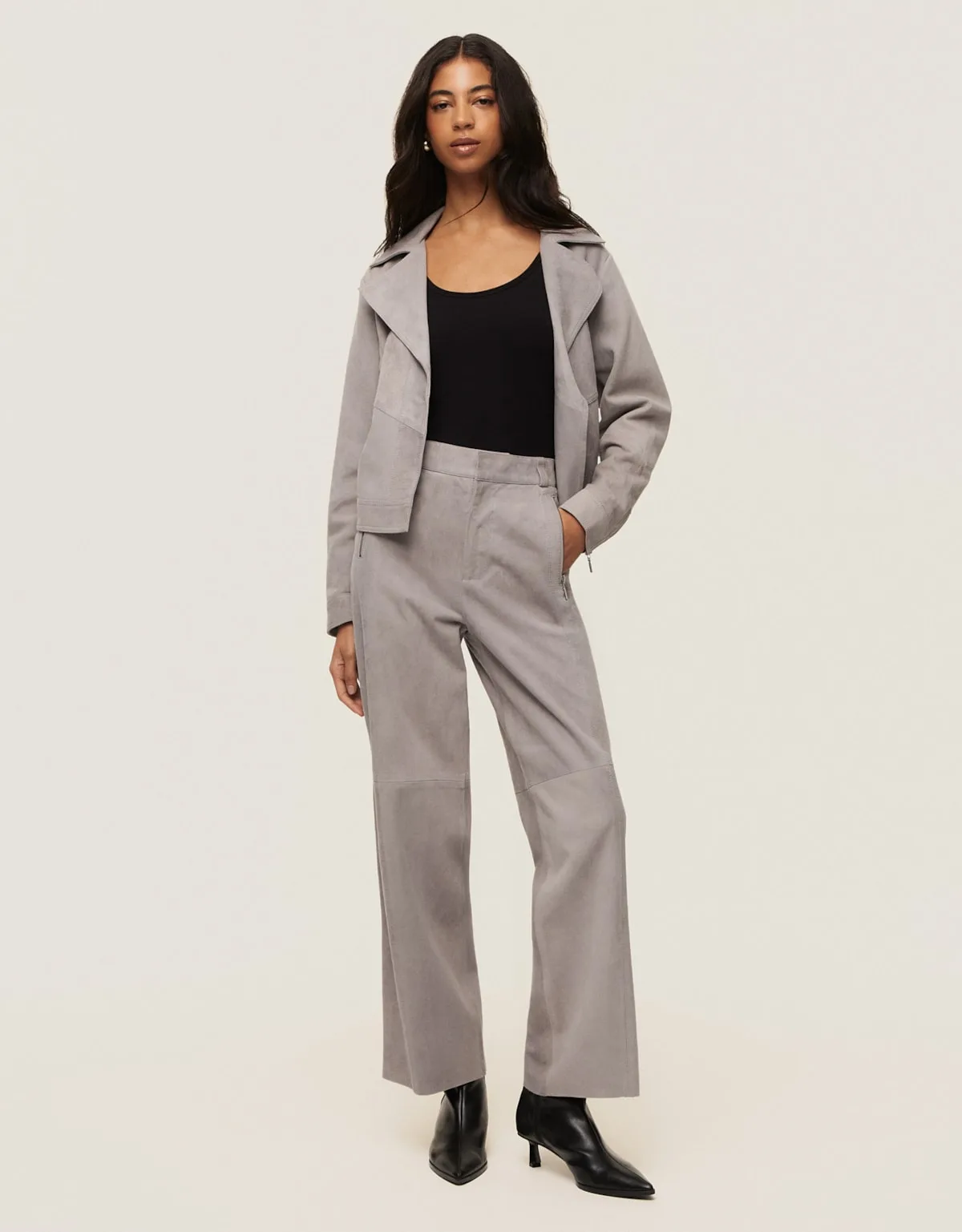 Calça Reta Chamois