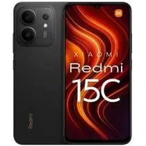 Celular Xiaomi Redmi 15C 128GB 8GB RAM tela 6.9" câmera 50MP 8MP