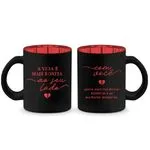 Caneca Vidro Diamond Metallic Lata Ao Seu Lado 300ml 15154 - Brasfoot Caneca Vidro Diamond Metallic Lata Ao Seu Lado 300ml 15154 - Brasfoot