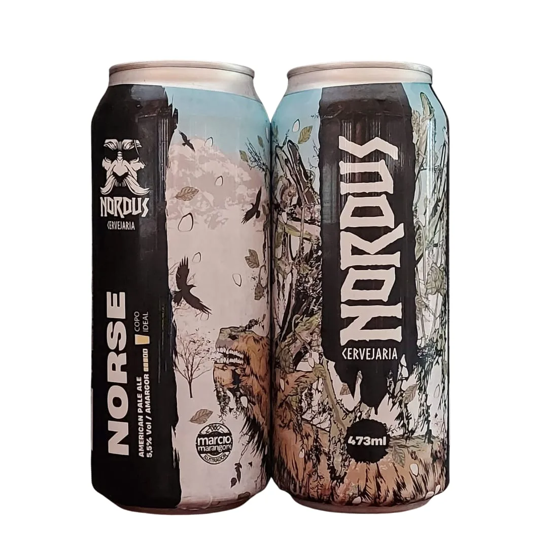 Cerveja Nordus Norse American Pale Ale 473 ml