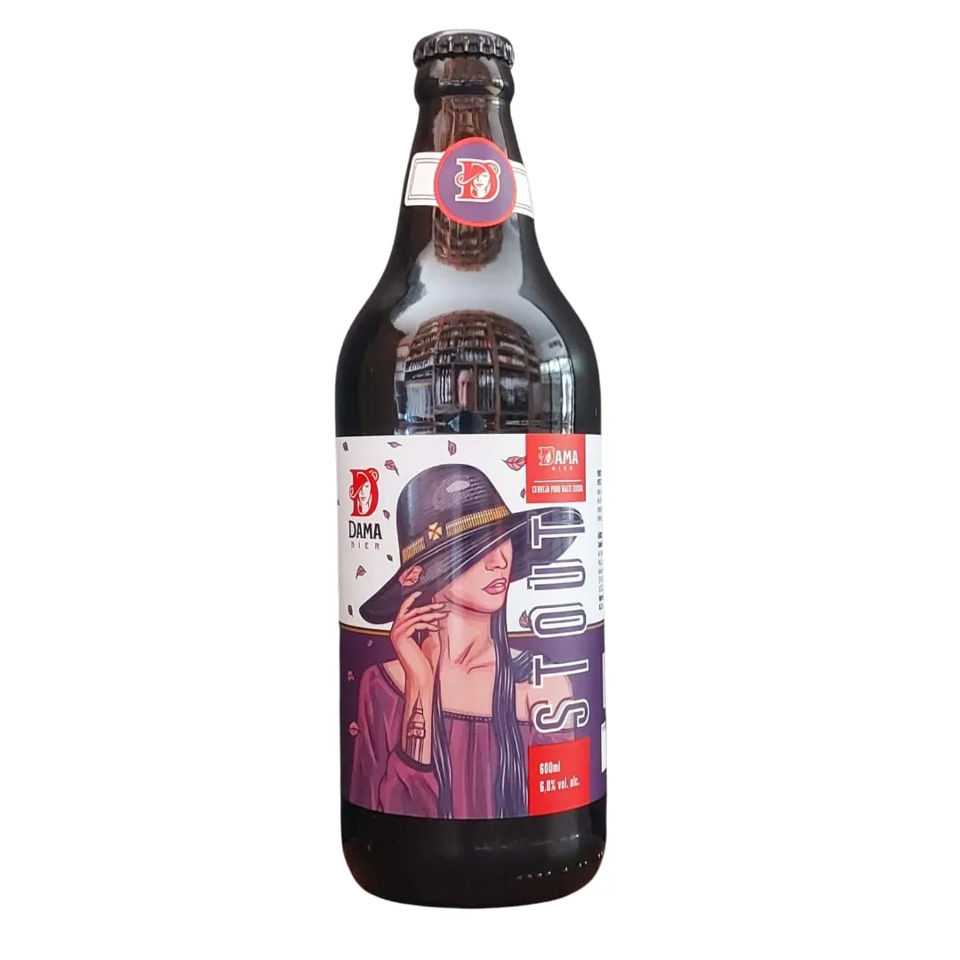 Cerveja Dama Bier Stout 600 ml