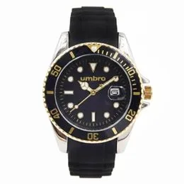 Relógio Masculino Umbro Pulseira Silicone UMB-S-SIL-SG Preto