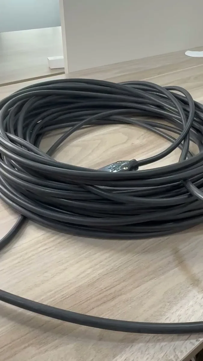 Extensão 30metros Cabo Pp Reforçada Obra Profissional 10/20a Cor Preto LEF