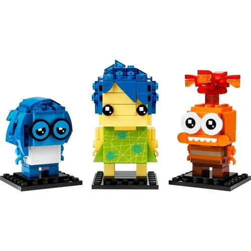 BrickHeadz - Alegria, Tristeza e Ansiedade