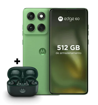 Kit motorola edge 60 e fone moto buds loop