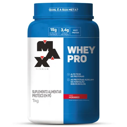 Whey Protein Pro 1 kg - Max Titanium