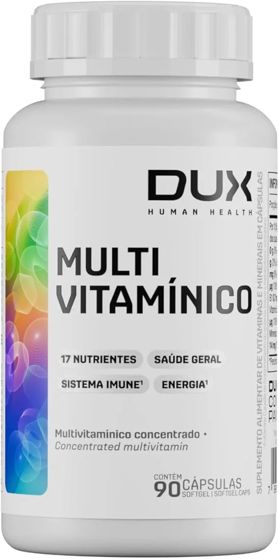 Dux Nutrition Multivitamínico - Pote 90 Cápsulas
