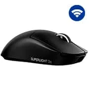 Mouse Gamer Sem Fio Pro x Superligh com Botões Programáveis, Até 44.000 DPI, Preto, 910-0...