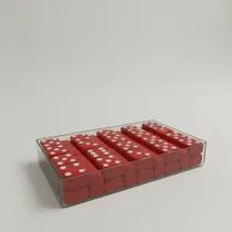 Domino Profissional jumbo resina 28 peças
