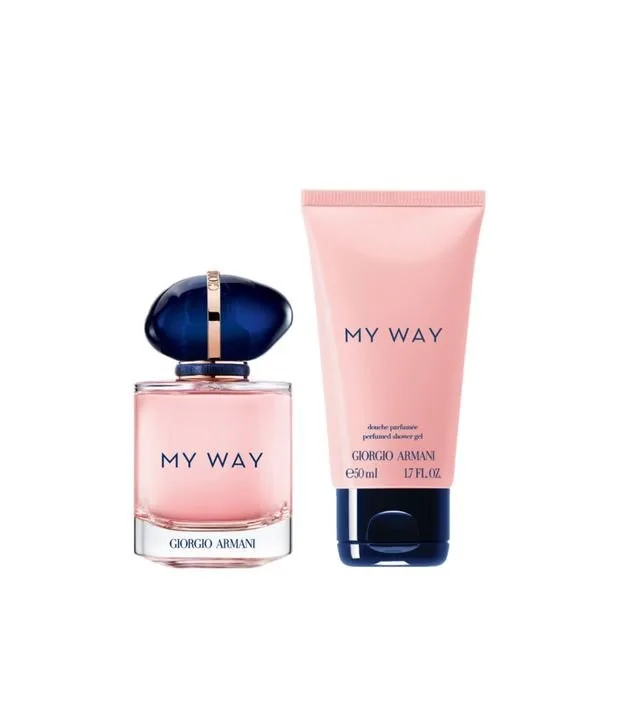 Kit Giorgio Armani My Way 90ml + Gel de Banho 50ml