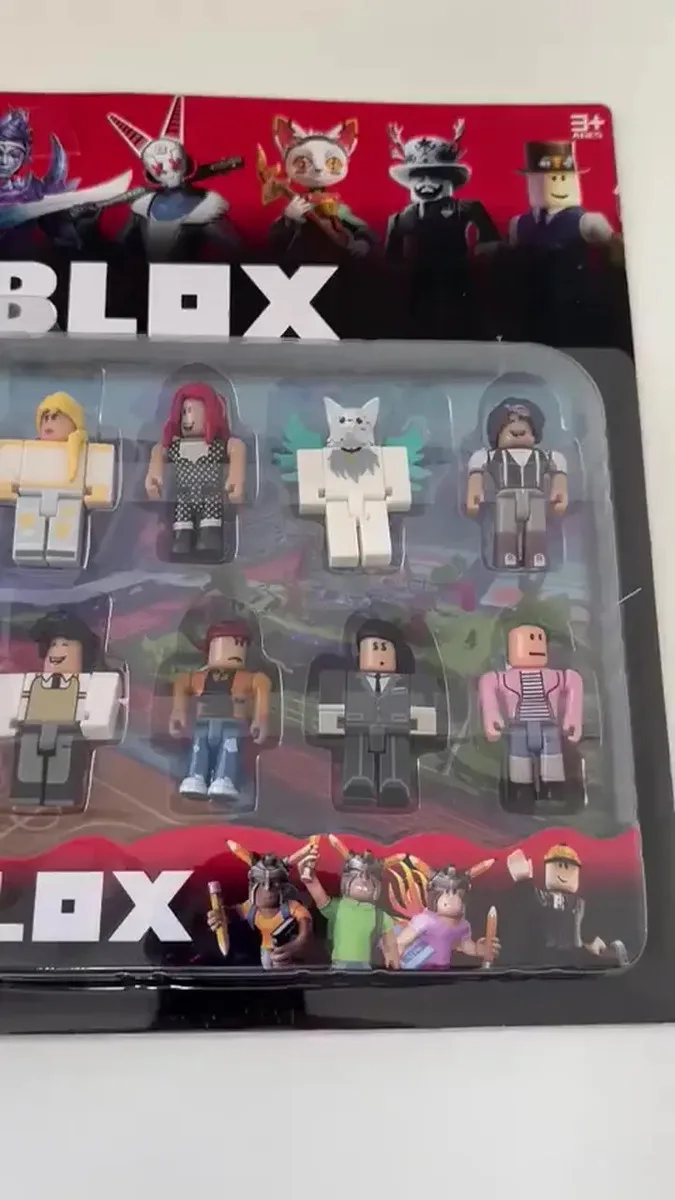 Kit 16 Bonecos Roblox Articulado Brinquedo Personagens